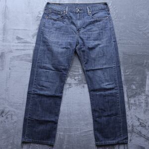 Levi's 569 Jeans Mens Size 34x32 (34x30.5 Actual) Blue Loose Straight All Cotton